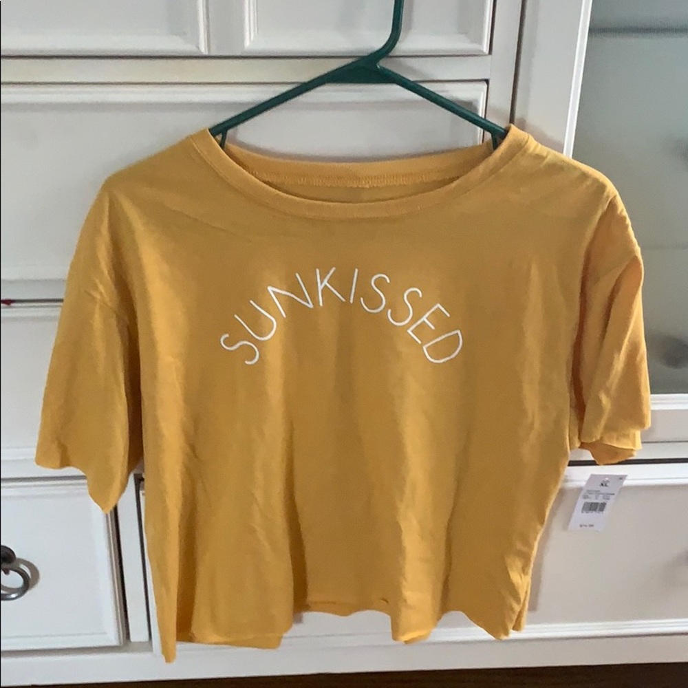 “Sun kissed” Crop